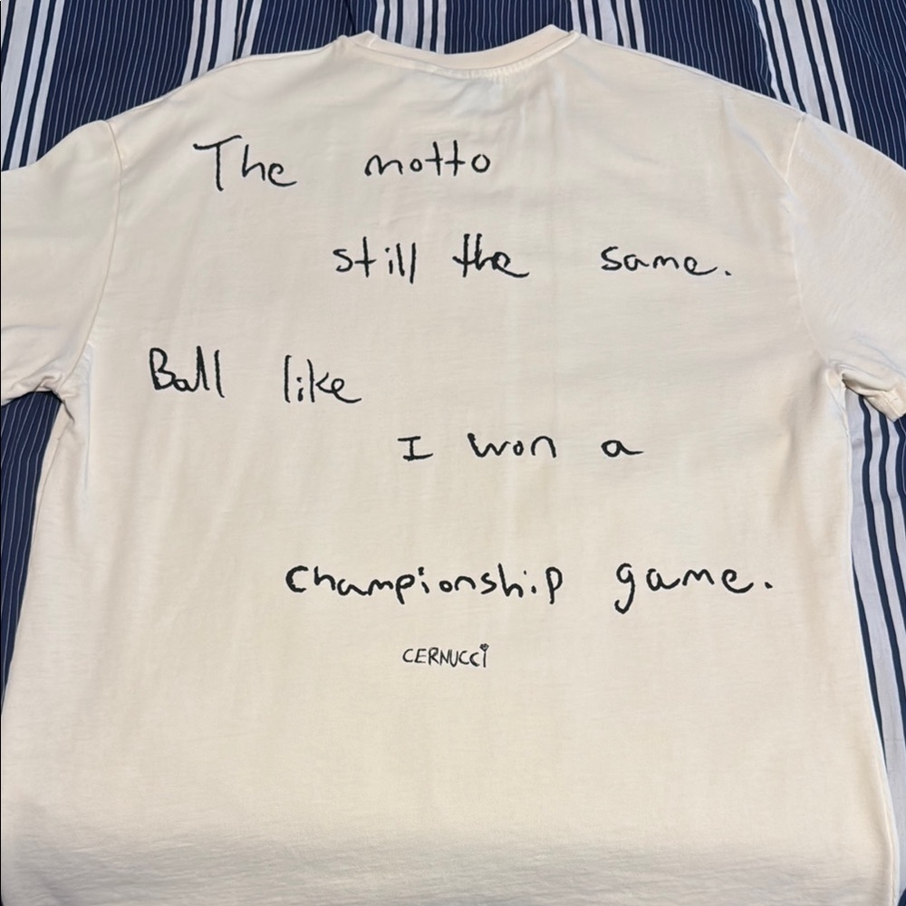Cream Heavyweight Oversized T-Shirt